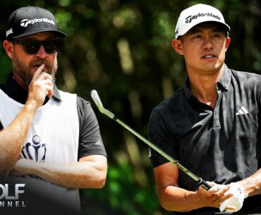 Collin Morikawa: I must be 'accountable' with new caddie Joe Greiner in Truist Champ. | Golf Channel