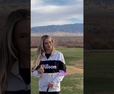 She killed it 👏 #golf #golfgirl