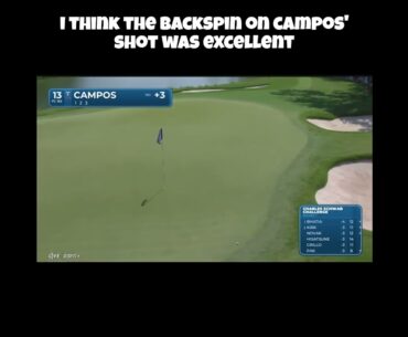 Rafael Campos Hits Incredible Tee Shot! #golf #rafaelcampos #pgatour