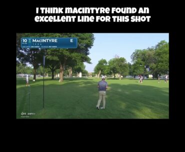 Robert MacIntyre Hits Exceptional Shot from the Rough! #golf #robertmacintyre #pgatour