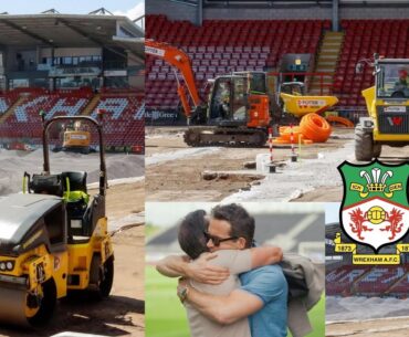 Wrexham news today!! Stadium redevelopment CONTINUES with mega changes as Ryan Reynolds and Rob ...