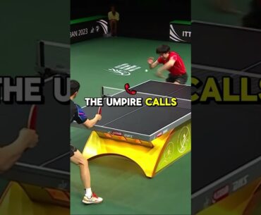 Ma Long and Wang Chuqin IGNORE the Umpire and Keep Playing !