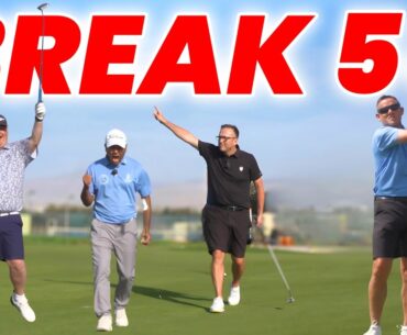 BREAK 55 on a very HARD GOLF COURSE !