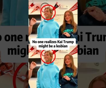 No one realizes Kai Trump might be a lesbian. -1 #shorts#kaitrump#trump#celebrity#actor