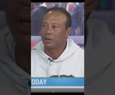 Tiger Woods Makes Shock Announcement On The Today Show #tigerwoods