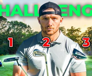 What 4 Handicap Golf Looks Like With 3 Clubs