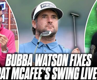 Bubba Watson Roasts Pat McAfee's Golf Swing, Opens Up About Anxiety & Mental Health Issues