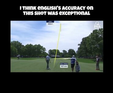 Harris English Hits Amazing Shot! #golf #harrisenglish #pgatour