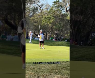 J.J. Spaun putt at The PLAYERS Championship! #jjspaun #theplayers #pgatour #tpcsawgrass #golf