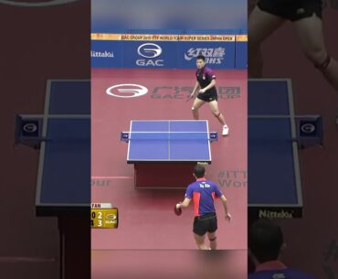 Xu Xin vs Fan Zhendong💯🔥😎#fanzhendong #xuxin  #tabletennis #pingpong #wtt #ittf #shorts