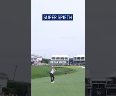 SPECTACULAR iron shot from Jordan Spieth! 🤯