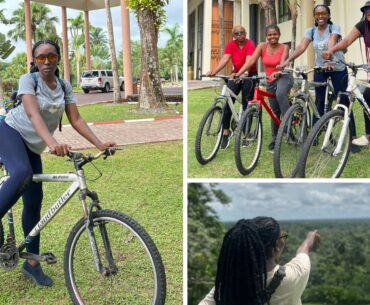 2025!!!/Exploring Ibom hotel and Golf Resort/Cycling 🚴‍♀️ /Wedding prep 👰/My baby came to visit me❤️