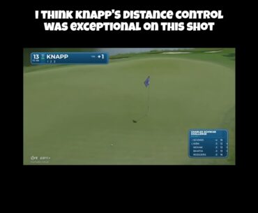 Jake Knapp Hits Phenomenal Tee Shot! #golf #jakeknapp #pgatour
