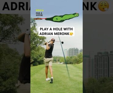 Meronk is getting dialed ahead of LIV Golf Hong Kong 💪 #golf #LIVGolf