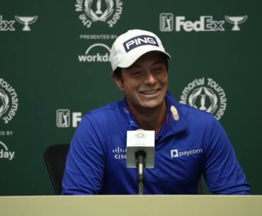 The technical aspect Hovland has found after the PGA that makes him optimistic for the Memorial