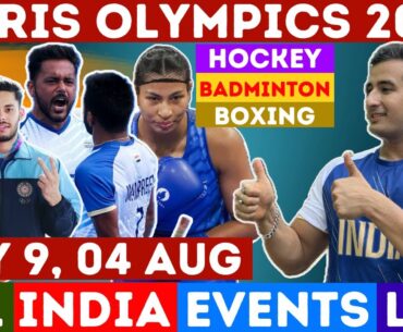 🔴Medal Match : Paris Olympics 2024 | Shooting : Badminton : Hockey | Sailing | Boxing : Lakshya Sen
