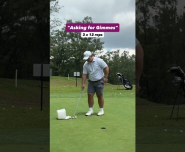 My golf game needed some improvement #golf #funny