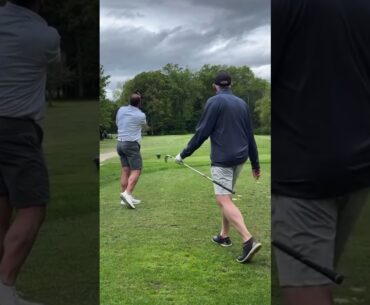 This guy needed a hole-in-one to WIN! 😅