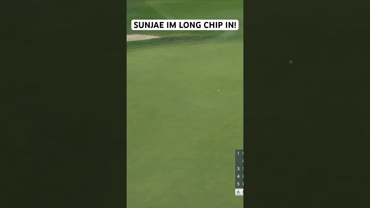 Sungjae Im chips in from deep Sungjae Im chips in from deep