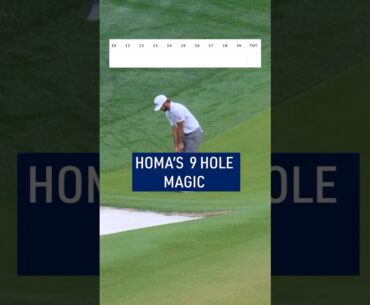 RECORD-BREAKING nine holes for Max Homa! 😱
