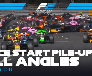 Huge Multi-Car Crash In Formula 2! | 2025 Monaco Grand Prix