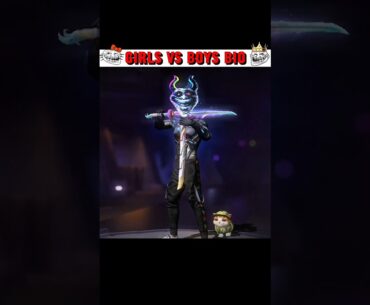 Girls👩 Vs Boys Bio👦|| Wait For Boys🗿 #shorts #freefire #funny #digneshgamer