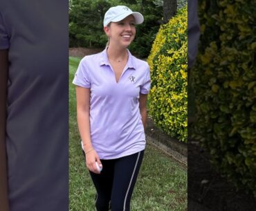 Women's Lavender Luxe Golf Polo - Outtayourshoes.com