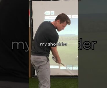 Square to Square Golf Swing | Right Shoulder Draw Ball Flight #impact #compression #squaretosquare
