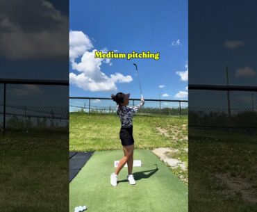 Different types of wedge shots you can do, I hope this helps! #golf #golfswing #golfer #golftips