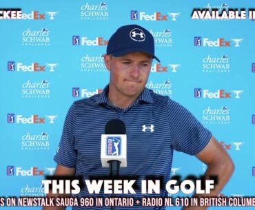 Jordan Spieth discussed the importance of athletes being role models to kids