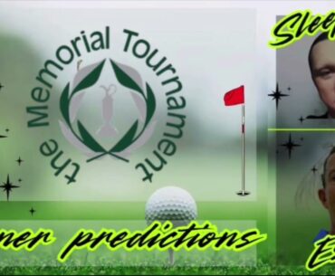 Memorial Tournament Winner Predictions from Dave Essler & Sleepy J at Pregame.com #golfpicks #golf