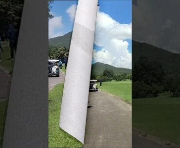 Alpine Golf Resort: First Hole on A Course – Tee-Off and Scenic Views