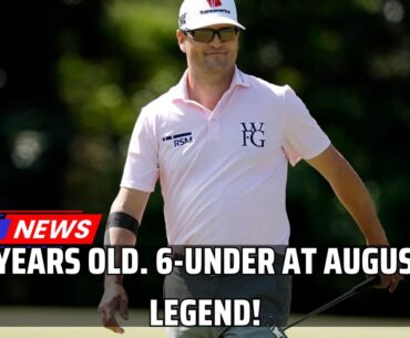 Zach Johnson Shoots 66 at Augusta at Age 49! | Masters 2025 Shock । USA GOLF NEWS