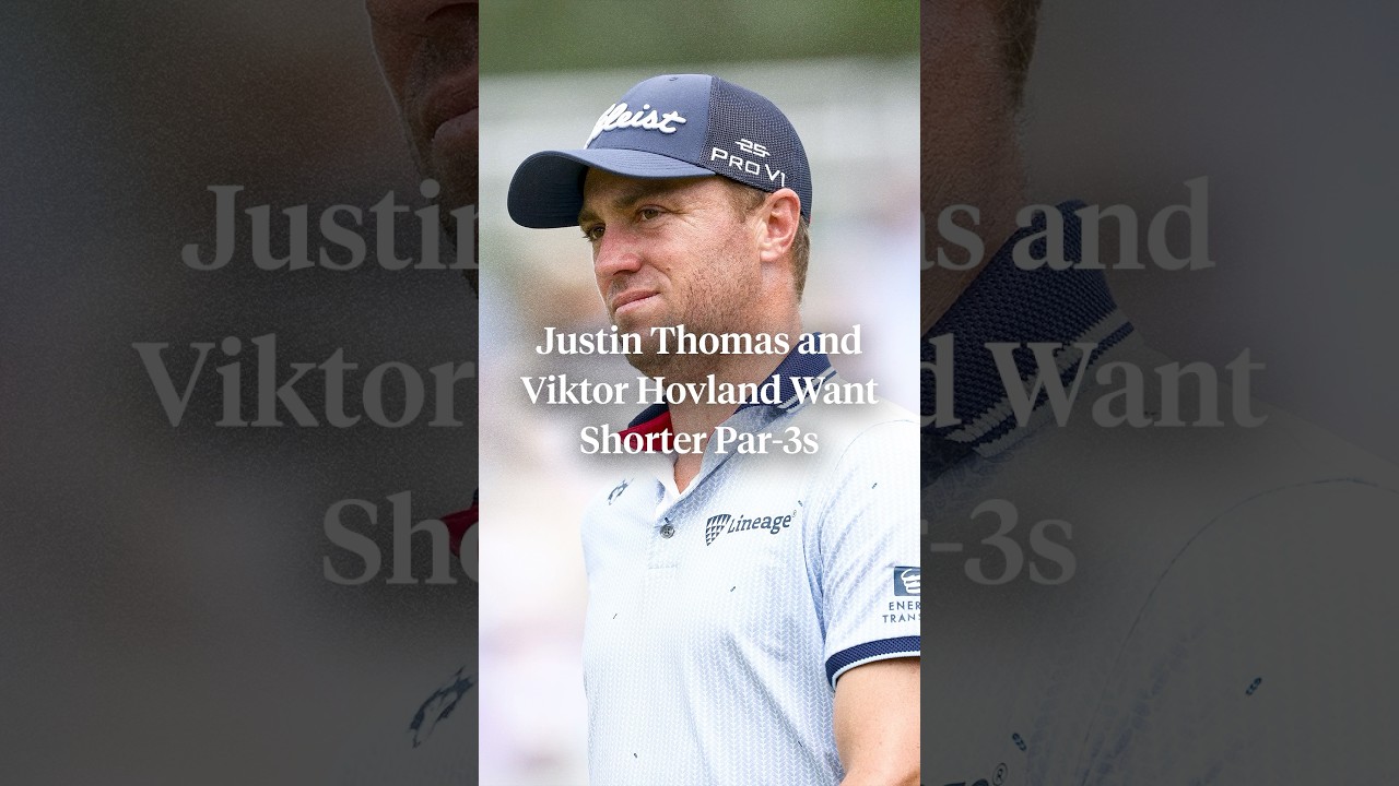 Justin Thomas and Viktor Hovland both want to see more short par-3s Justin Thomas and Viktor Hovland both want to see more short par-3s