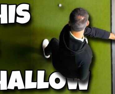 ONE Simple Change For A SHALLOW Downswing!