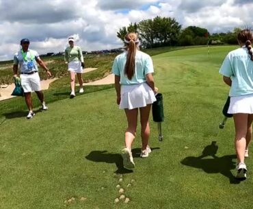 US Women's Open: Hartford golf team volunteers, interacts with pros