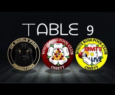 Bailey Cowsell v Shaun Ramsden Blackball Rules Race to 15 for £100