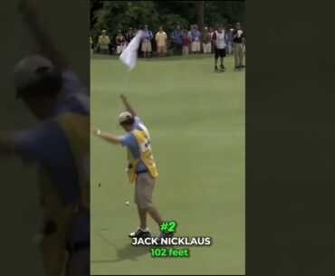 Top Three Longest Putts in PGA Tour History
