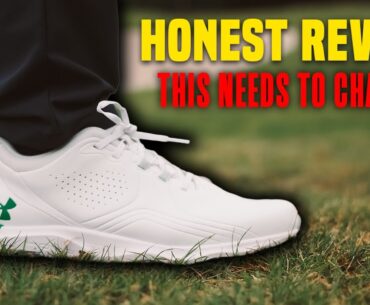 UNDER ARMOUR PLEASE WATCH! 2025 UA DRIVE PRO GOLF SHOES | FULL REVIEW!