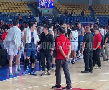 CLIFF HODGE NAKIPAGKAMAY SA MAGNOLIA MATAPOS MANALO ANG HOTSHOTS KONTRA MERALCO BOLTS SA PBA PH CUP