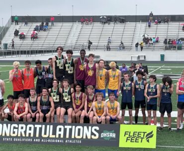 2025 OHSAA Region 3 - D1 - Boys 4x800m Final - 05/28/2025 (at Pickerington HS North)