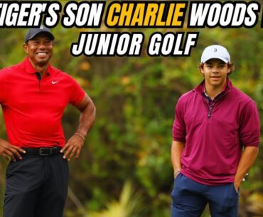 TIGER' WOOD SON, CHARLIE WOODS, WINS JUNIOR GOLF'S TEAM TAYLORMADE INVITATIONAL OVER TOP AMATEURS