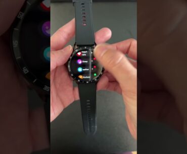 SmartWatch with Hidden Earbuds & Customization Galore! #smartwatch #watch
