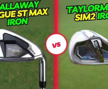 TaylorMade SIM2 Iron vs Callaway Rogue ST MAX Iron: Left-Handed Irons Review and Comparison