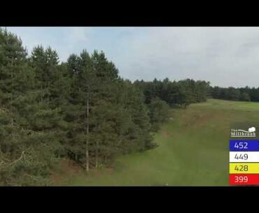 The Millbrook Golf Club 1st Hole Summer Flyover