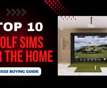 The Best Golf Simulators for Home (Guide for 2025)