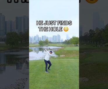 No green is safe when Bryson tees it up 😳 #golf #LIVGolf #brysondechambeau