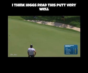 Harry Higgs Sinks Stunning Long Putt! #pgatour #harryhiggs #pgatour
