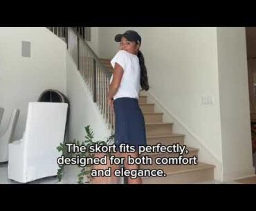 ProXgear Women's Golf Skirt Unboxing Video By Sarina