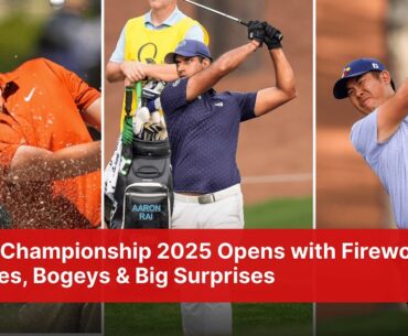 Jhonattan Vegas Leads After Stunning Round | PGA Championship 2025 Highlights | AD1Z